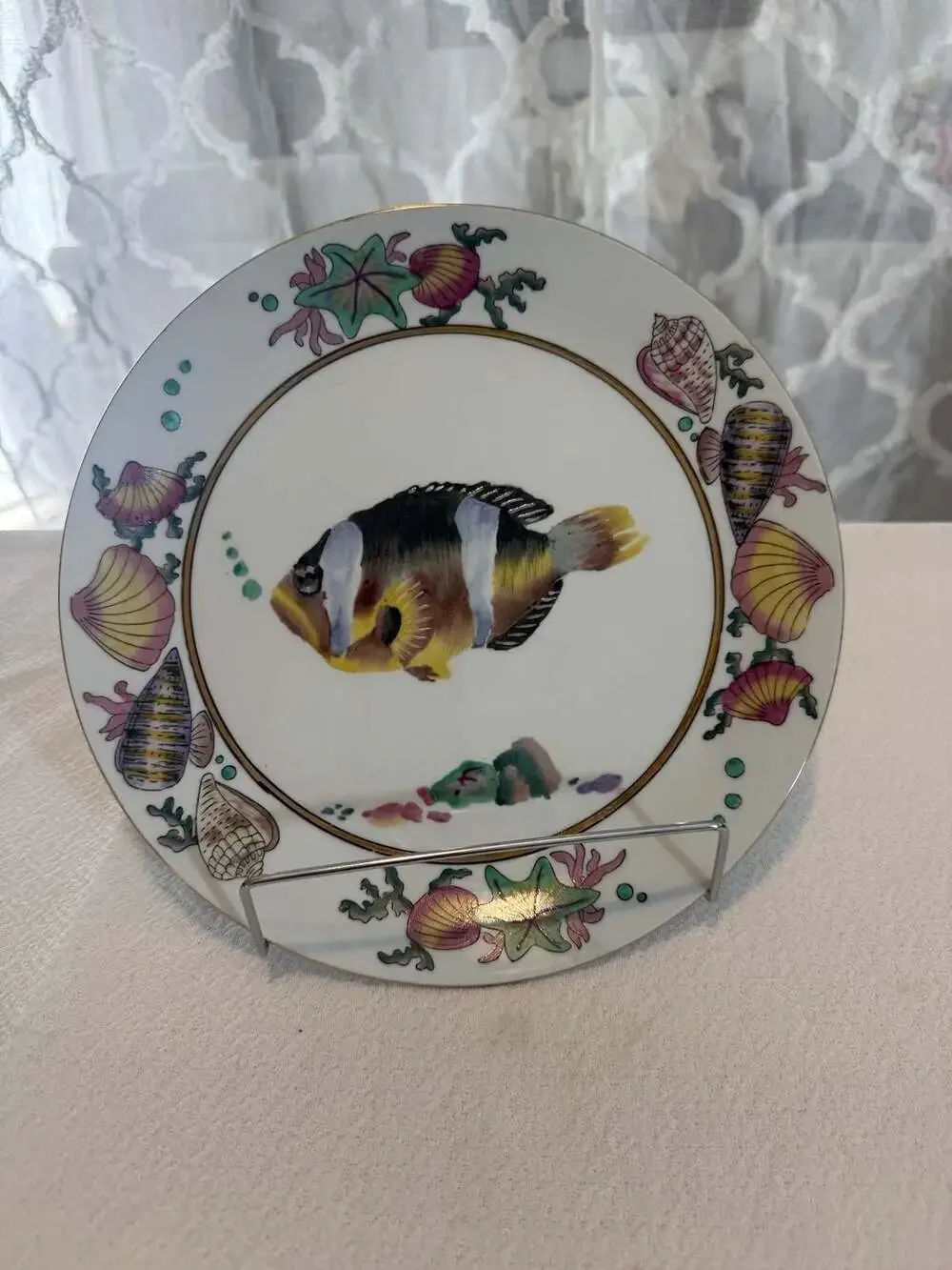 Toyo Trading Co. Inspirations by Jena Porcelain Plate